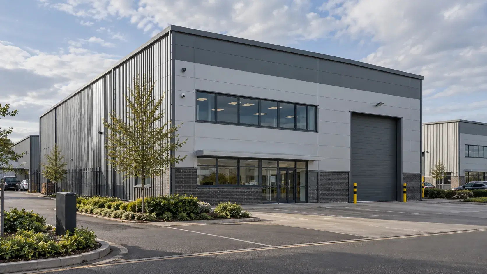 Modern UK industrial commercial unit